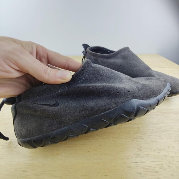 Y2K Nike ACG dark grey/black mocs men's USA size 10 - Picture 2 of 4